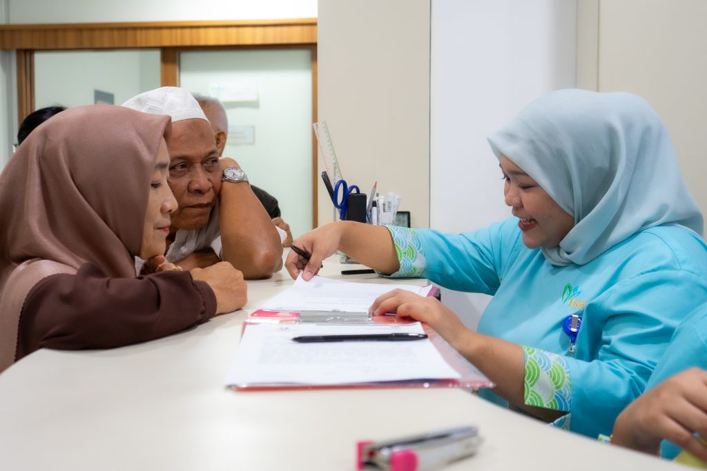 Pelayanan pasien di Rumah Sakit Mata Visindo