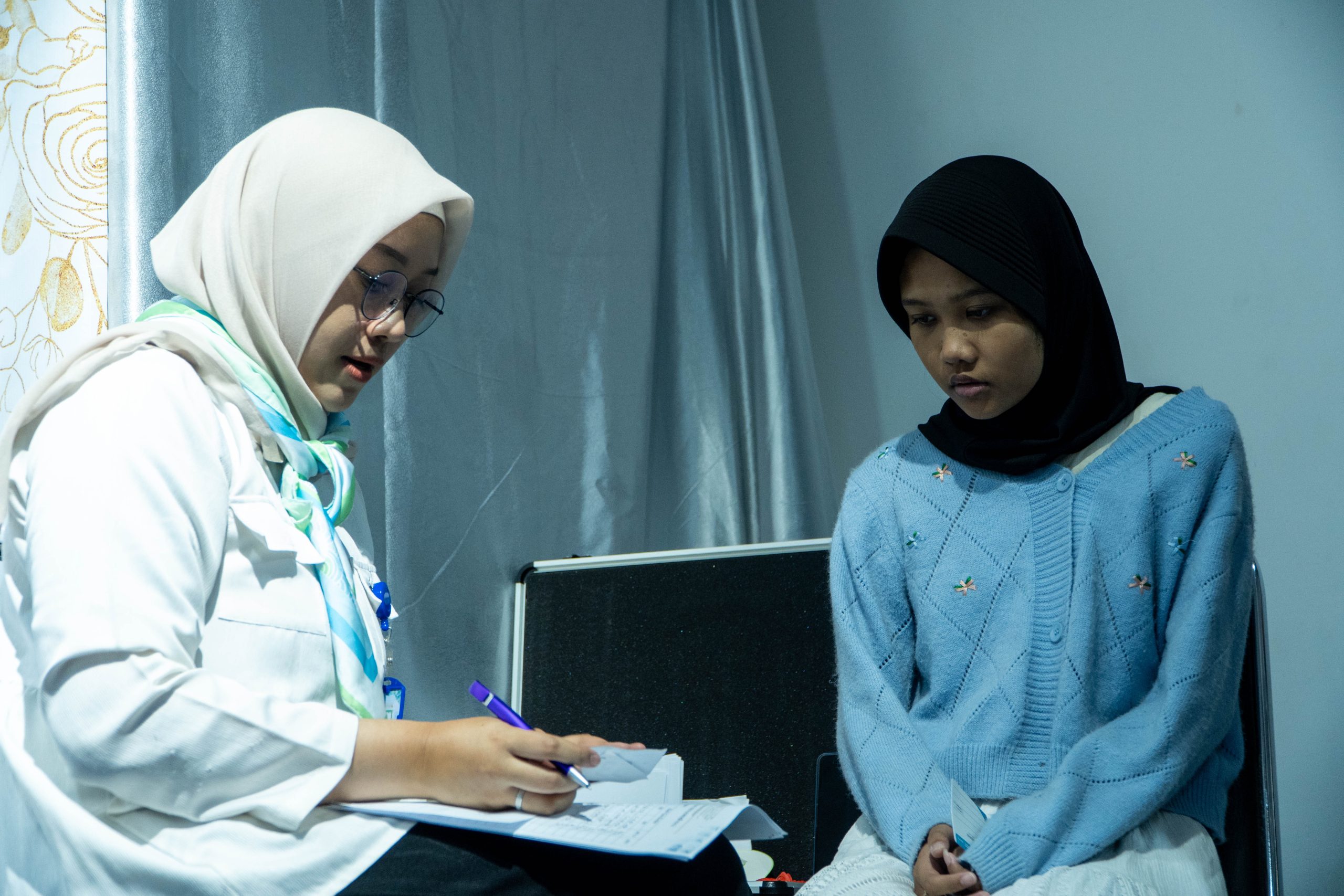 kegiatan rs visindo bersama nu dan ngabila care di panti asuhan